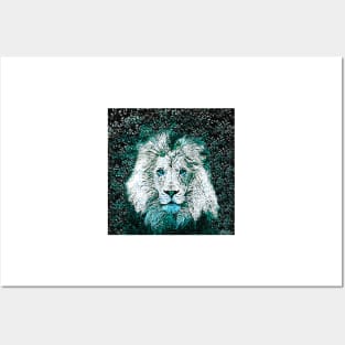 White Lion Posters and Art